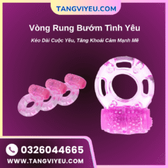 Vòng Rung Bướm Tình Yêu – Kéo Dài Cuộc Yêu, Tăng Khoái Cảm Mạnh Mẽ