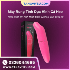 Máy Rung Tình Dục Hình Cá Heo – Rung Mạnh Mẽ, Kích Thích Điểm G, Khoái Cảm Bùng Nổ