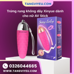 Trứng rung không dây Xinyue dành cho nữ AV Stick