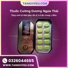 THUỐC CƯỜNG DƯƠNG NGỰA THÁI -TĂNG THỜI GIAN QUAN HỆ 40 PHÚT